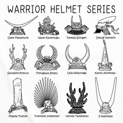 戦国武将兜Tシャツ　メンズタイプ 3枚目の画像