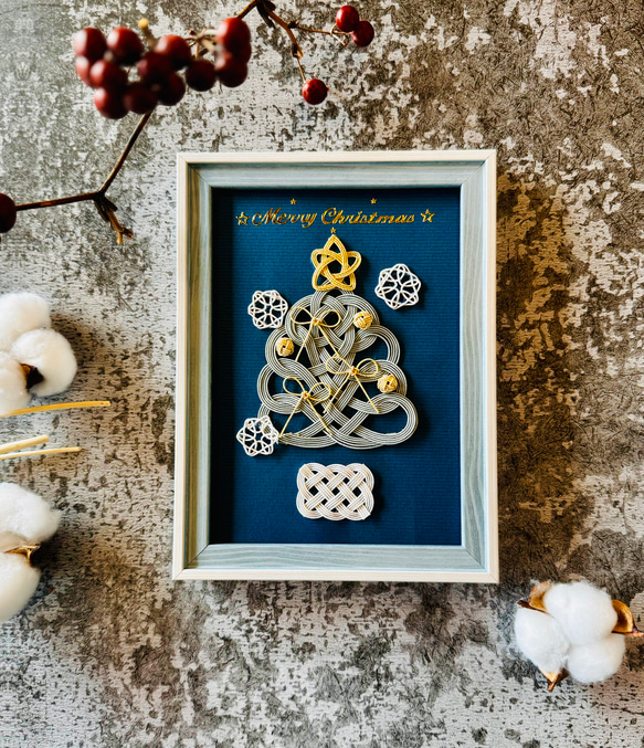 【特集掲載】水引クリスマスツリーフレーム 13枚目の画像