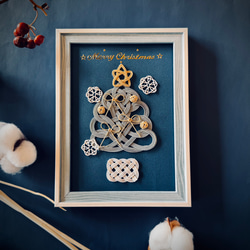 【特集掲載】水引クリスマスツリーフレーム 12枚目の画像