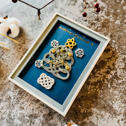 【特集掲載】水引クリスマスツリーフレーム 10枚目の画像