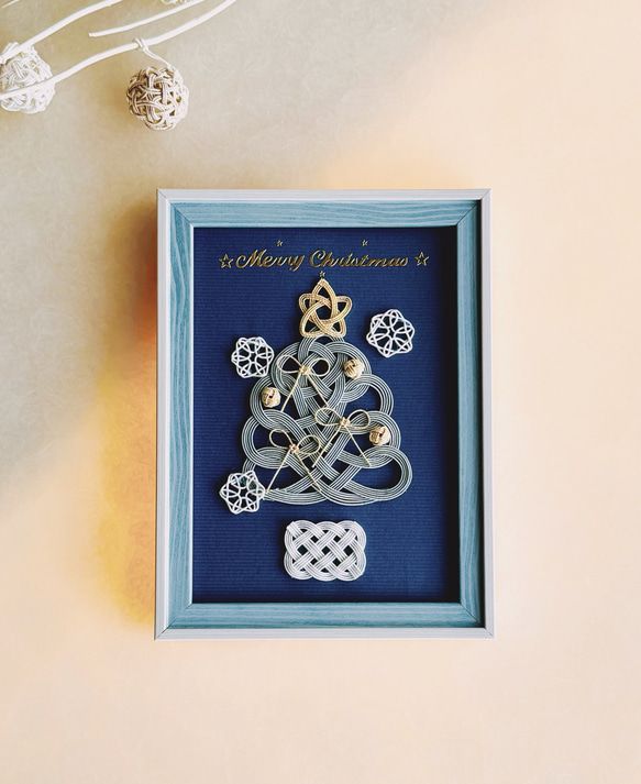 【特集掲載】水引クリスマスツリーフレーム 7枚目の画像