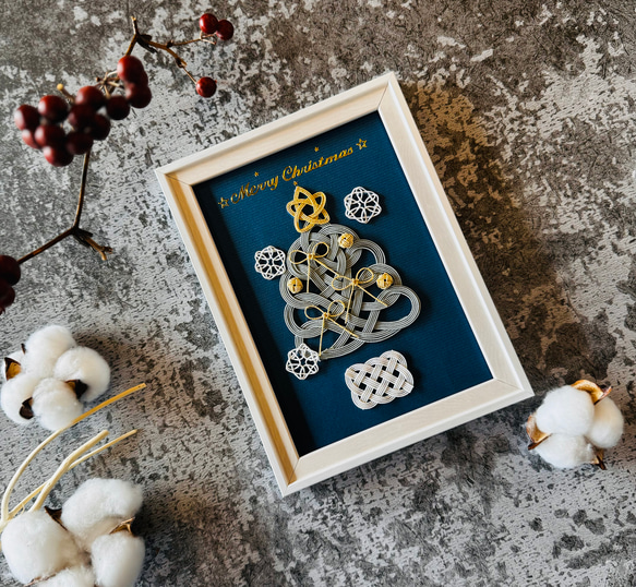 【特集掲載】水引クリスマスツリーフレーム 18枚目の画像