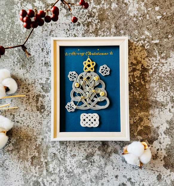 【特集掲載】水引クリスマスツリーフレーム 14枚目の画像