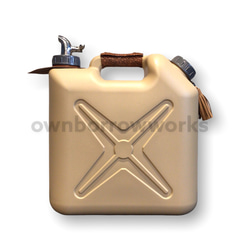 カスタムウォータータンク5L／ブラック(装飾なし)　※おまけ付き 完成品】カスタムウォータータンク5L／カーキ&ブラウン その他