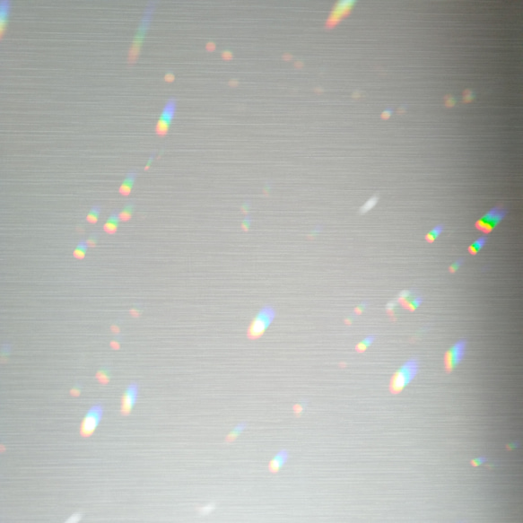 虹の光を！サンキャッチャー クリスタルガラス 40mm 10枚目の画像