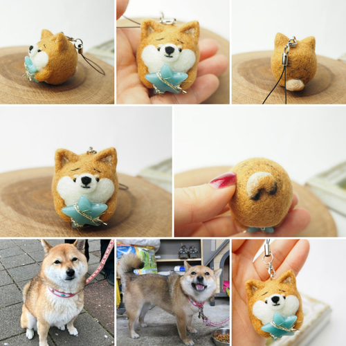Y**様 わんこ限定　分身の術　全身作品　羊毛フェルト　オーダー制作　(10〜1 Y**様 わんこ限定 分身の術 全身作品 羊毛フェルト オーダー制作