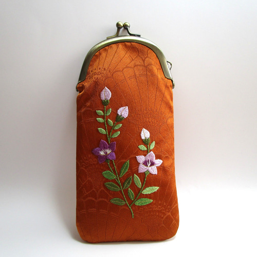 【リネン刺繍　kako☆ページ】クッションカバー　メガネケース リネン刺繍 kako☆様専用ページ】クッションカバー メガネケース