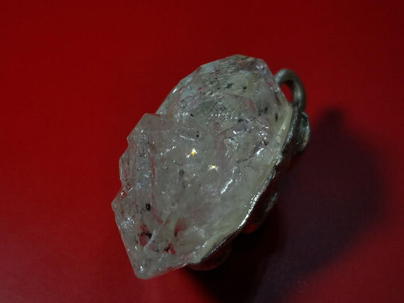 ヒマラヤ水晶の原石水晶ネックレスdc370 12枚目の画像