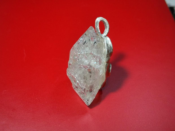 ヒマラヤ水晶の原石水晶ネックレスdc370 10枚目の画像