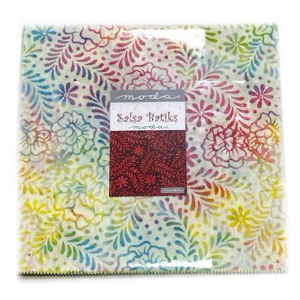 「Salsa Batiks」 レイヤーケーキ moda 生地 カットクロス　 バティック