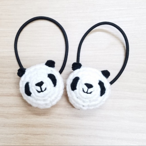 あみぐるみヘアゴム 2個¥500 ヘアゴム *fuwaito* 通販 12426660