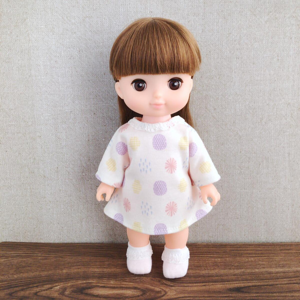 A★ソランちゃん サイズ人形服の 型紙 14点セット 12枚目の画像