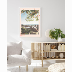 【海外風 インテリアポスター】ヨーロッパ 景色 風景 飾り 壁掛け アートパネル 9枚目の画像