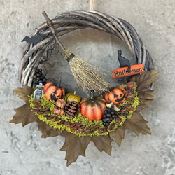 ハッピーハロウィンリースC★Halloween箱庭リース★ 3枚目の画像