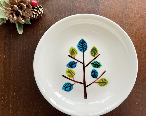 イタリア陶器　ソレント　￼ハンドペイント陶器大皿　36cm イタリア陶器 ソレント ￼ハンドペイント陶器大皿 36cm