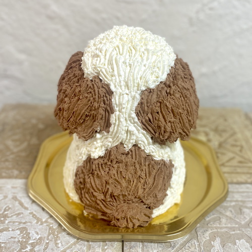 オーダーページ パネル スイーツ シーズー 10/9 シーズーの立体ケーキ 誕生日や記念日に センイルケーキ [ご希望のお