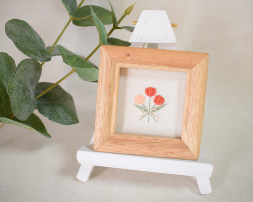 PIN-UP ゆでタマゴ＆チューリップ 原画フレーム付き PIN-UP ゆでタマゴ＆チューリップ 原画フレーム付き