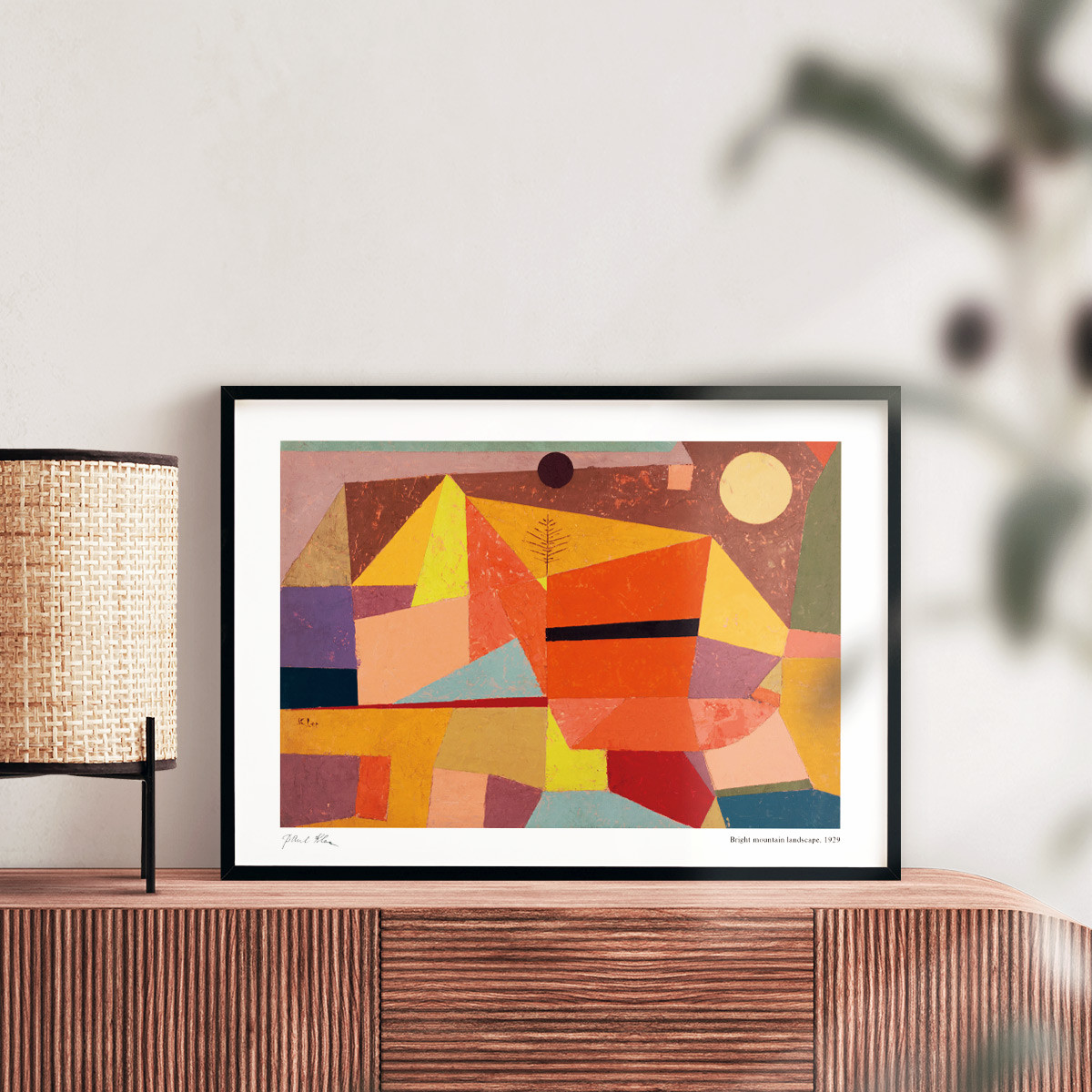 パウル・クレー　小さな庭の幽霊　アートポスター A2版 小さな庭の幽霊 | Paul Klee - ROSSO GRAFICO