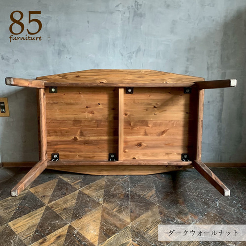 ニコテーブル】100-130×70cm 無垢材 ソファテーブル コーヒーテーブル