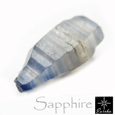 【超希少】 サファイア 結晶 原石 1.9ct ルース 天然石 9月 誕生石 trg380