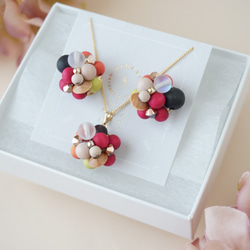 Kinonukumori 耳環/秋色/定制 第11張的照片