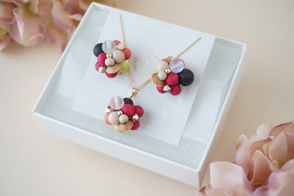 Kinonukumori 耳環/秋色/定制 第11張的照片