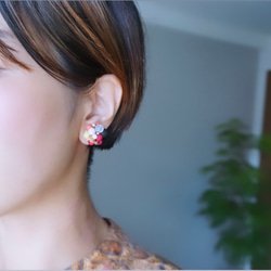 Kinonukumori 耳環/秋色/定制 第4張的照片