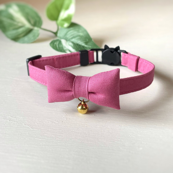 HERMES エルメス 蝶ネクタイ ボウタイ ピンク