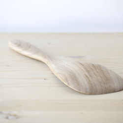 自然と暮らす　天然栗の木　しゃもじ 3枚目の画像