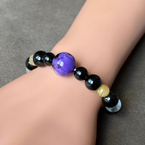 静けさの中に力強さが宿る/チャロアイト・モリオン・ルチル・ヒマラヤ