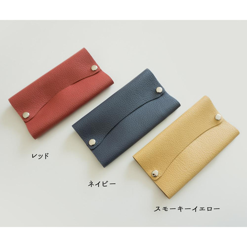 ポケットティッシュケース 【 シュリンクレザー 】 本革 収納