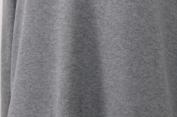 コットンの柔らかな肌触りにカシミヤの上質感と暖かな風合いのVネックロング袖シャツ　ベーシックカラー【TC-17103】 13枚目の画像