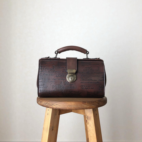 クラシカルな革鞄 本革 ミニダレスバッグ 2wayバッグ ALMA（アルマ