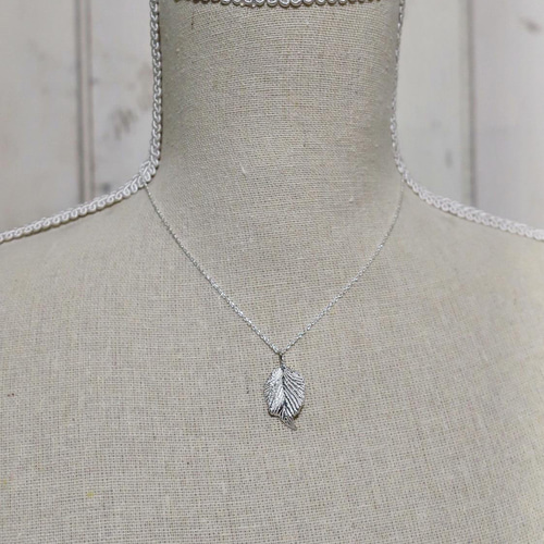 葉っぱ おおでまり ネックレス シルバー925 ネックレス