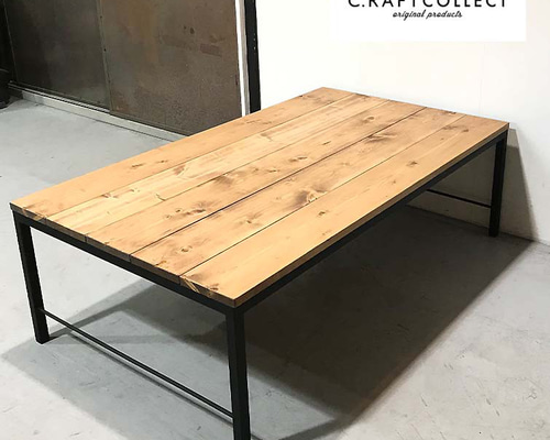 古材アイアンウッドテーブル 8ef88fb0163e53babc772873d32acb