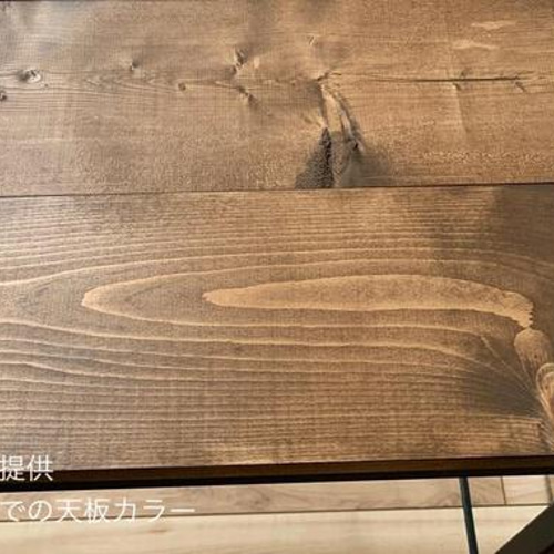 送料無料】アイアン ウッド ダイニングローテーブル 1100×700