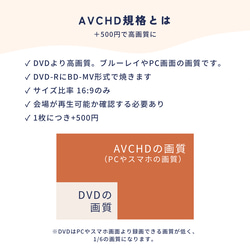 お持ちの動画データ・パワーポイントからDVD作成/ 結婚式 プロフィールムービー オープニングムービー 6枚目の画像