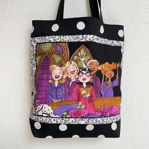 ロラライハリス♡ハンドメイド　トートバッグ2点　哲直様 ロラライハリス♡ハンドメイド トートバッグとポーチ 哲直様