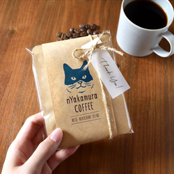 猫のコーヒーギフト(ドリップバッグ3袋入り)【マイルドネコチャンブレンド】自家焙煎珈琲/ギフト/プチギフト/ドリップ 14枚目の画像