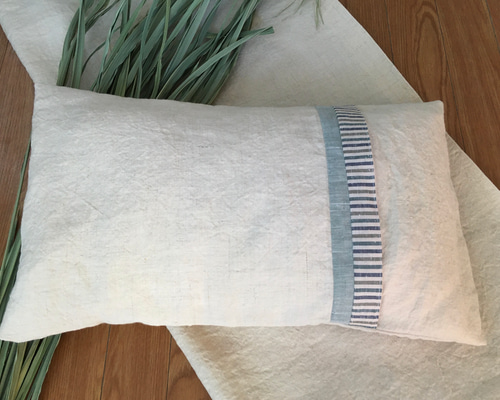 安眠真菰枕　高級大麻布カバー付 安眠真菰枕 高級大麻布カバー付 サンマコモ国富本店 - まこも枕