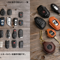 日産車用スマートキー／キーレス／リモコンキーカバー：スタンダードカラー 6枚目の画像