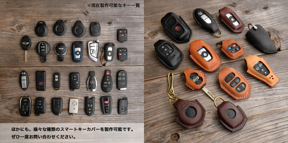 日産車用スマートキー／キーレス／リモコンキーカバー：スタンダードカラー 6枚目の画像