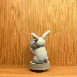 N131 ホワイトハウス ゾディアック エッセンシャル オイル セラミック オルゴール (ウサギ) 6枚目の画像