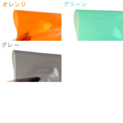 【スクエア】プラクロッシェ ハンドメイド用 PVCクリアパーツ 5枚入り 10枚目の画像