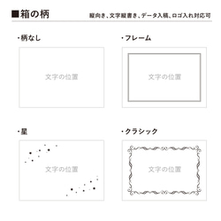 【名入れ】フタ付き箱+台紙セット　30個　ギフトボックス hacoliva ハコリバ 9枚目の画像