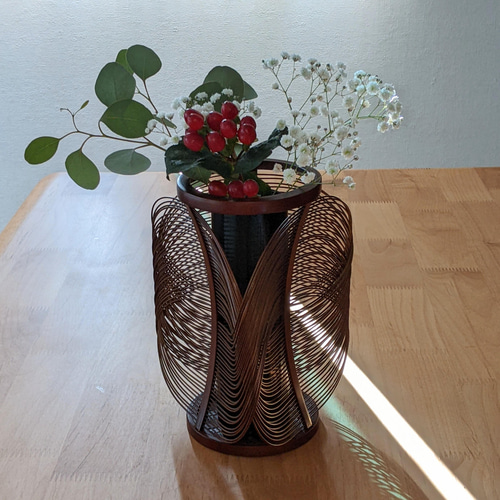 屋久杉の一輪挿し（O） 一輪挿し・花瓶・花器 PINT 通販
