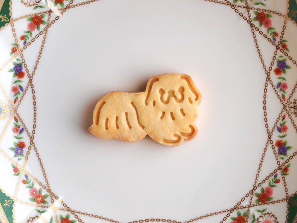 クッキー型　ペキニーズ横向き 3枚目の画像