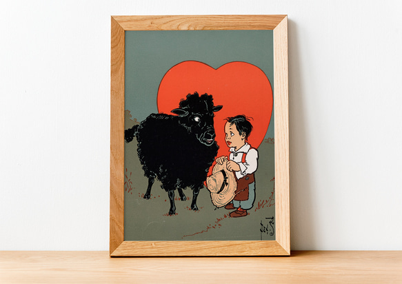 【希少】1915年　可愛いイラストがたっぷり　アンティーク　絵本 希少】1915年 可愛すぎる♡イラストがたっぷり アンティーク 絵本
