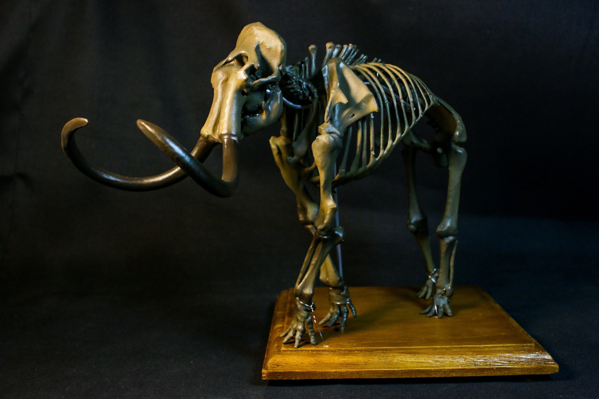 天然素材マンモス 骨製、鹿角？置物 【公式通販】