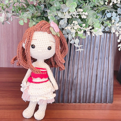 あみぐるみ　女の子　【感謝♡特別価格】 ハンドメイド c643b58a77eb75fd187e5179e9732b